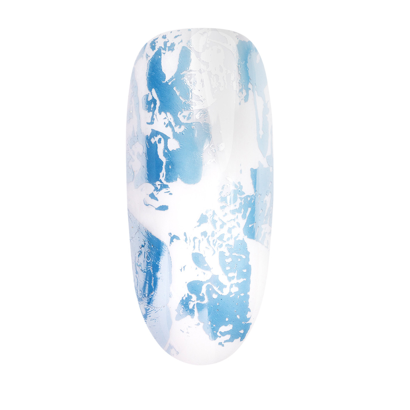 Foil Per Nail Art 28: Pastel Blue